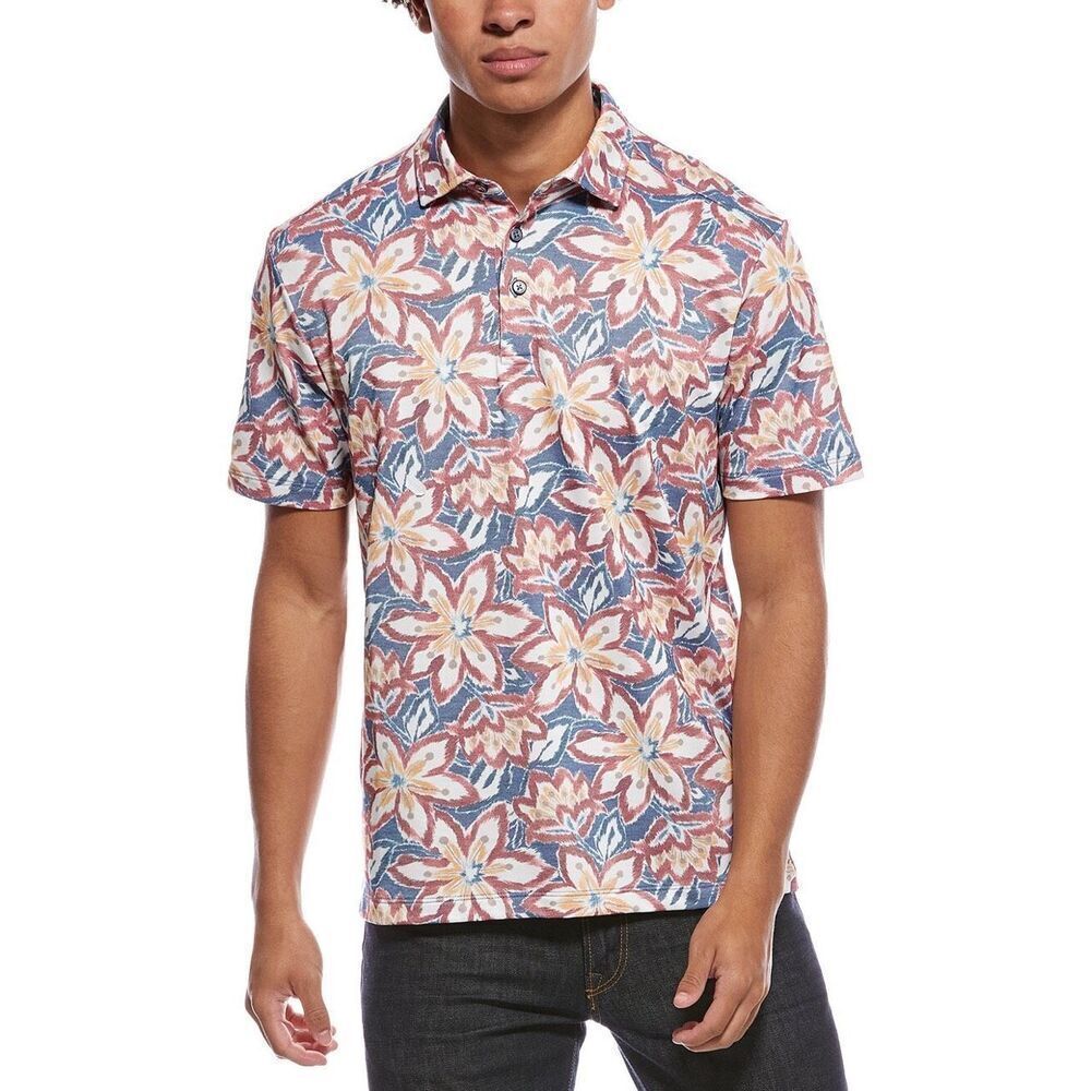 NWT Tommy Bahama Flora Fushion Polo Shirt Topical XXXL $118